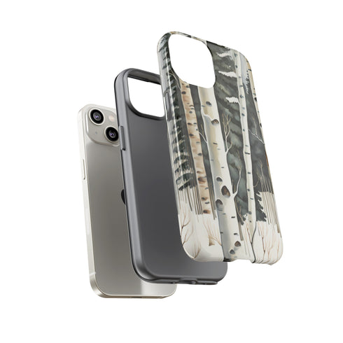 Winter Aspen Trunks - Impact Resistant Phone Case